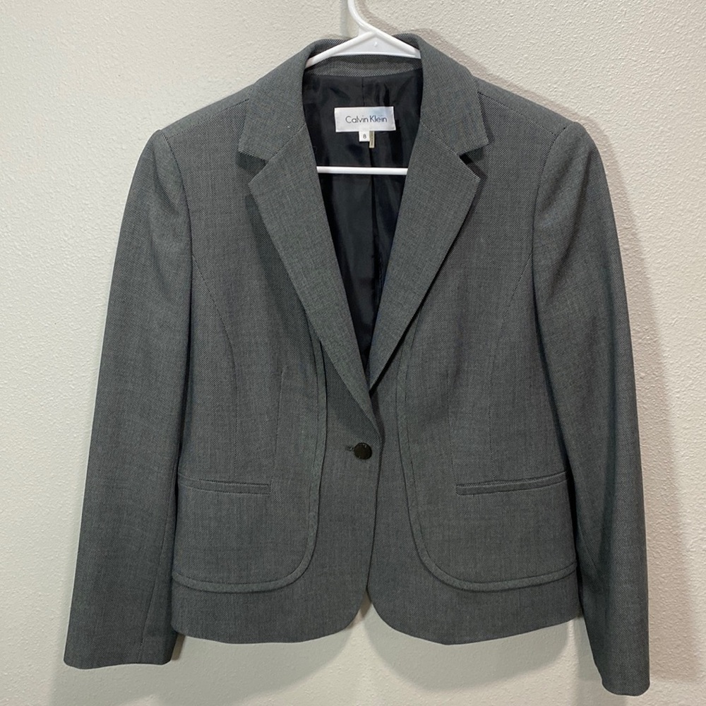 Calvin Klein‎ gray jacket blazer